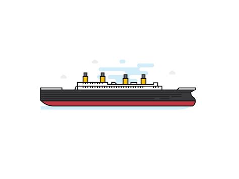 Rms Titanic By Darren Pollock On Dribbble