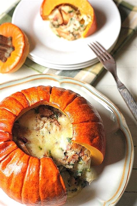 Try At Home Dorie Greenspans Pumpkin Stuffed With Everything Good
