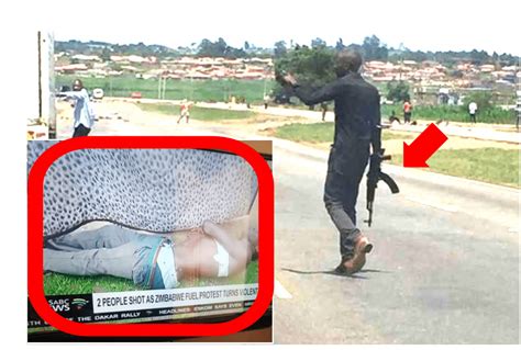 Zim Govt Blasts Rogue Cio Who Shot People With Ak47pictures Zw News Zimbabwe