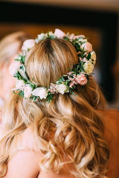 60bridal Flower Crowns Perfect For Your Wedding Ideas Floral Crown