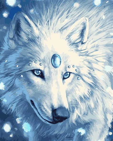 White Wolf Anime White Vs Black Anime Wolf Youtube