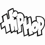 Coloring Hop Hip Graffiti Dance 90s Theme Sketchite Sketch Hiphop Dancer Words Adult Drawings Template sketch template