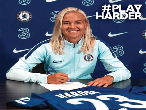 Chelsea Women Sign Danish Striker Pernille Harder On Three Year Deal