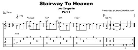 A m g# + c d when she gets there she knows if the stores are all closed. Led Zeppelin - Stairway To Heaven | Guitar Lesson, Tab ...