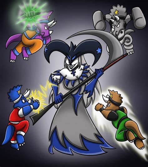 The Mighty Tops Vs Nightmare Queen Commission By Shinragod On Deviantart