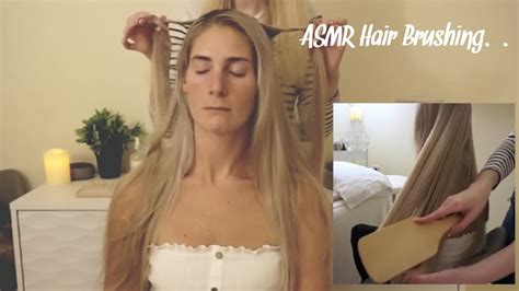 Asmr Relaxing Hair Brushing And Massage Soft Spoken Youtube