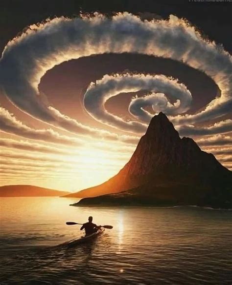 This Spiral Cloud Formation Keeps Showing Up In Different Images Its