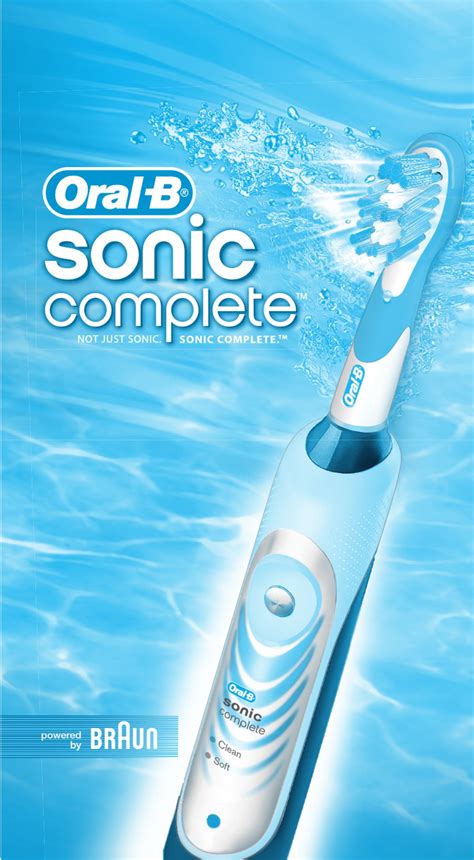 Braun Oral B Sonic Complete Manual Pdf Download Manualslib