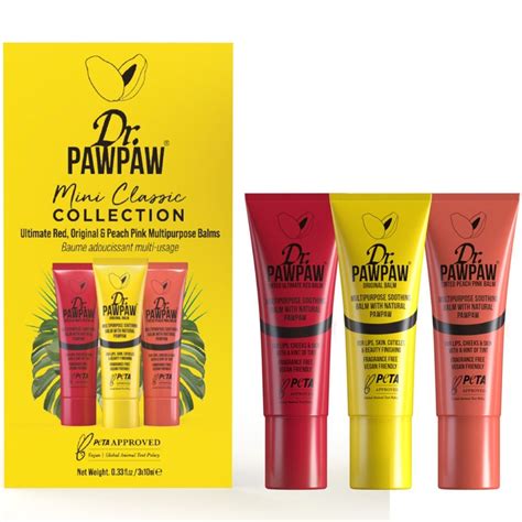 Dr Paw Paw Mini Classic Collection 3 X 10ml Justmylook