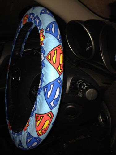 Superman Steering Wheel Cover Ebay