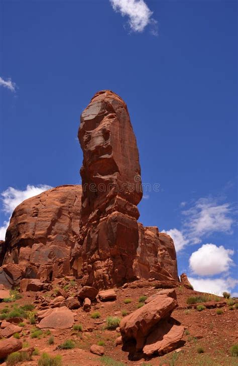 The Thumb Monument Valley National Park Stock Image Image Of Arizona