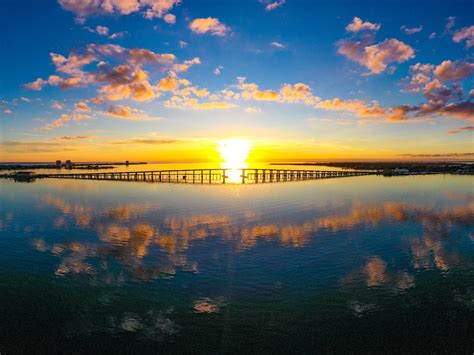 Bob Sikes Bridge Sunset Pensacola Vibes
