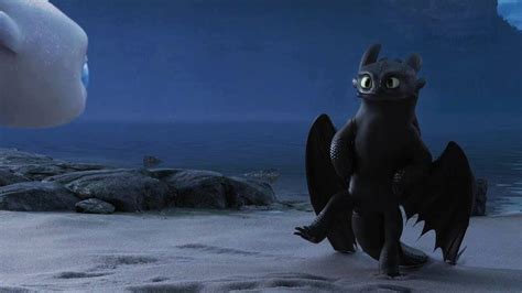 Toothless Tries To Impress Light Fury How To Train Your Dragon The