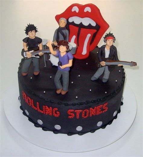 By Andrea Schwarz Music Cakes Rock Cake Musical Cakes