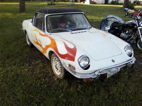 1972 Fiat 850 Spider Sports Car Project Classic Fiat 850 1972 For Sale