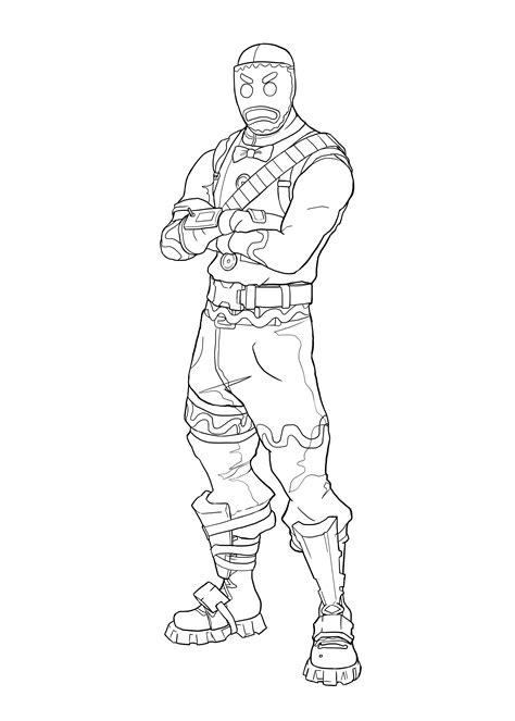 Renegade Raider Coloring Page For You Cosjsma