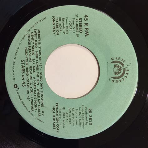 Stars On 45 Medley Ii 1981 Vinyl Discogs