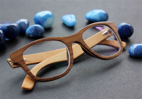 Wood Spectacle Frames For Geeky Look Executive Look And Minimal Look