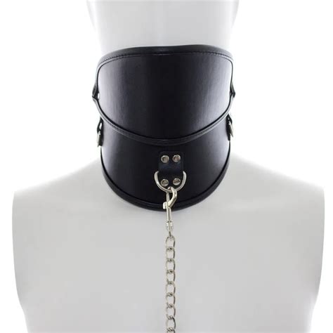 Buy New Styles Double Buckle Adjustment Leather Slave
