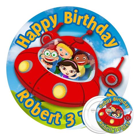 Little Einsteins Cake Topper 75 And 58mm By Personaliseddelights