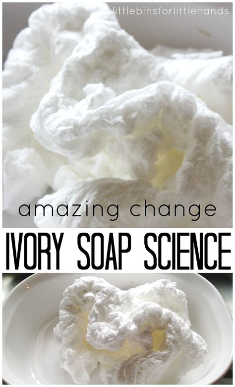 Expanding Ivory Soap Experiment Little Bins For Little Hands Ivory