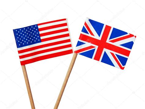British And American Flags — Stock Photo © Claudiodivizia 4297178