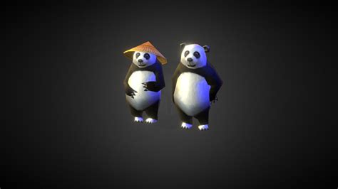 Lowpoly Panda Buy Royalty Free 3d Model By Akseley 9eee7d1