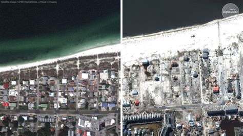 Hurricane Michael Damage Before And After Satellite Photos Of Mexico
