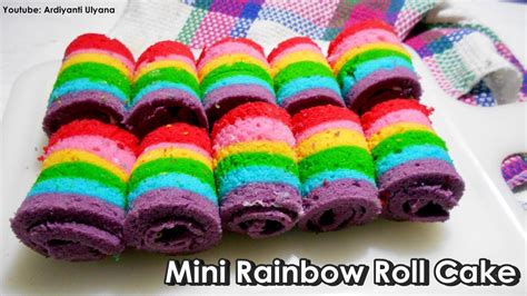 Gulung Pelangi Bolu Gulung / Resep Bolu Gulung Pelangi Warna Warni dan Tips Menggulung - Kue