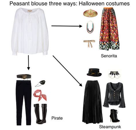 Last Minute Halloween Costumes Shop Your Closet Using 4 Items To Make