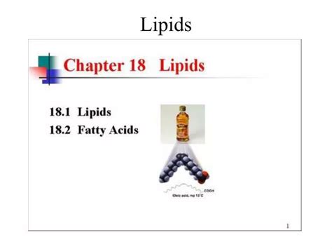Ppt Lipids Powerpoint Presentation Free Download Id1131925