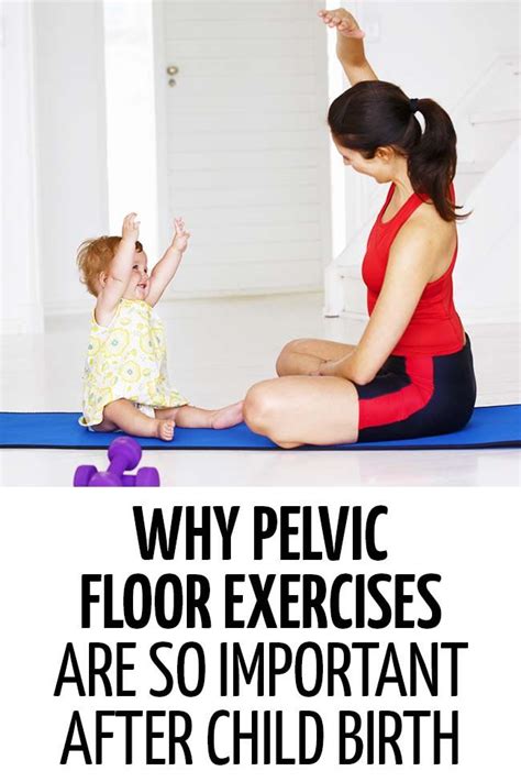 Exercises To Strengthen Pelvic Floor After Birth Exercise Poster