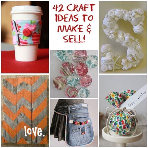 42 Craft Ideas To Make And Sell