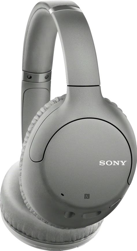 Sony Wh Ch710n Wireless Noise Cancelling Over The Ear Headphones Gray