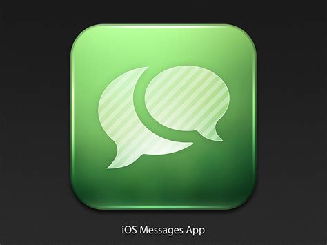 Ios Messages Icon By Hervé Denjean On Dribbble