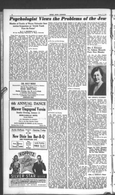 The Detroit Jewish News Digital Archives January 19 1940 Image 12