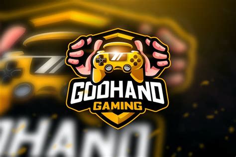 Godhand Gaming Mascot And Esport Logo By Aqrstudio On Envato Elements