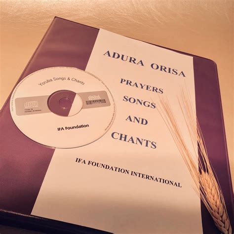 Yoruba Prayers And Chants With Cd Booklet