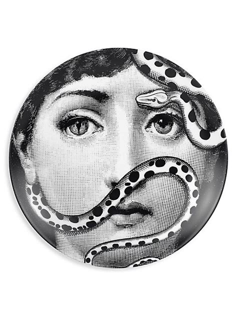 Shop Fornasetti Tema E Variazioni Wall Plate Saks Fifth Avenue