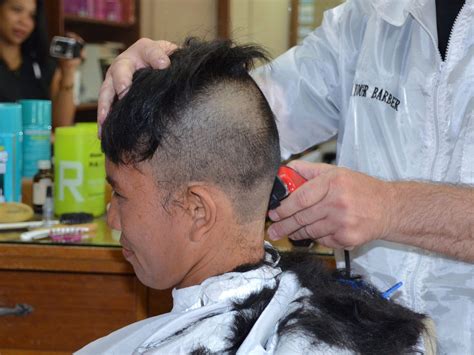 military buzzcut womens haircuts filipino women mehndi photo