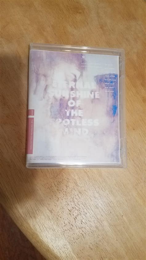 My Eternal Sunshine Of The Spotless Mind Criterion Cover Criterion