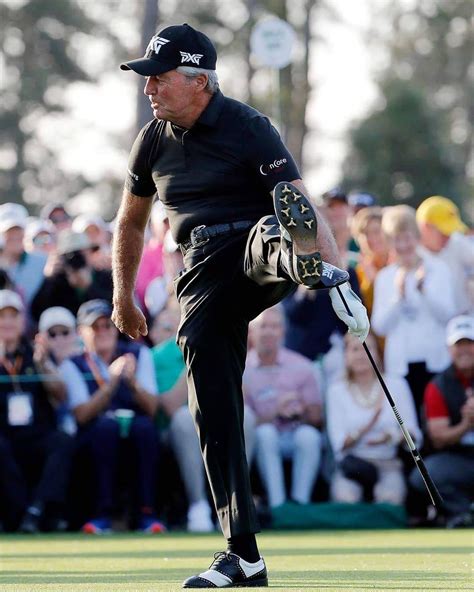 Gary Player Plays the ELIXR at The Masters