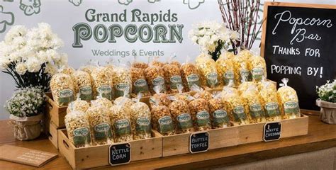 10 Tips For Brides When Creating A Gourmet Popcorn Bar Grand Rapids
