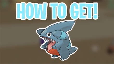 How To Get Gible Roblox Pokemon Brick Bronze Youtube