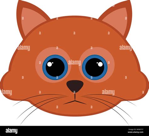 Isolated Cute Cat Avatar Stock Vector Image And Art Alamy