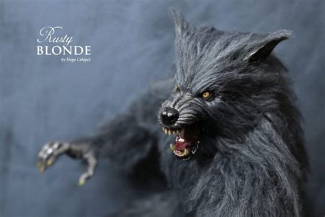 Hyper Realistic 16th Scale Werewolf Figurine By Imge Celepci