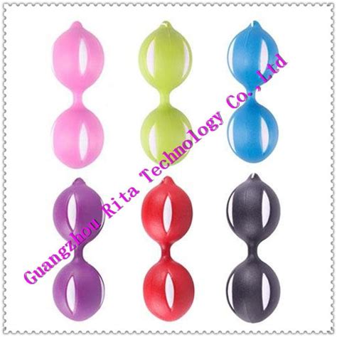 smart duotone ben wa ball on string weighted female kegel vaginal tight exercise sexy women love