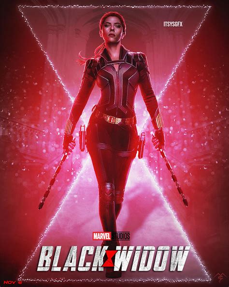 Black Widow Custom Poster Mixed Media By Y S Fine Art America