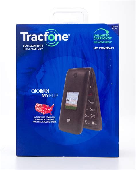 Tracfone Alcatel Myflip Prepaid Flip Phone