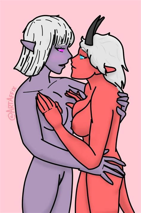 Tieflings And Drow Mix Nicely Together Artaffyx